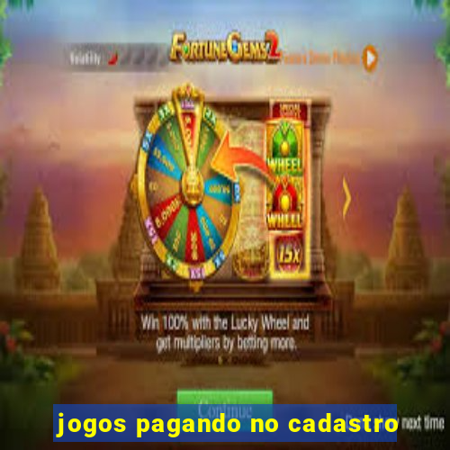 jogos pagando no cadastro